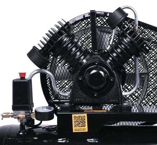 Compressor de Ar Vortex 300 10/100 140PSI Monofásico IP-21 110/220V -Pressure