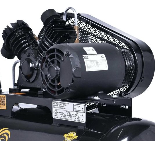 Compressor de Ar Vortex 300 10/100 140PSI Monofásico IP-21 110/220V -Pressure
