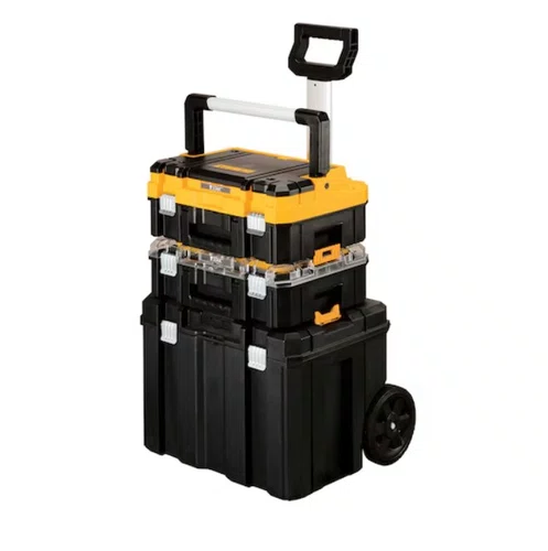 Conjunto de Caixas Plasticas Organizadora com 03 Peças em Torre TSTAK DWST60404 -Dewalt