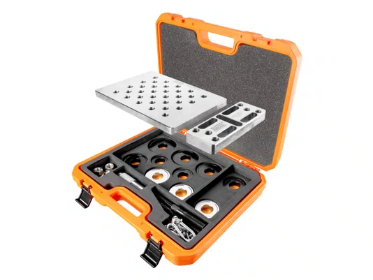 Conjunto de Ferramentas para Extrair e Instalar Rolamento de Roda Dianteira 103100 -Raven