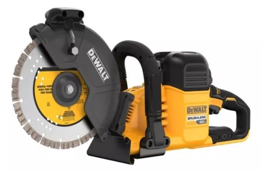 Cortadora de Concreto/Asfalto a Bateria 60V DCS692B 9'' Sem Bateria e Carregador -Dewalt