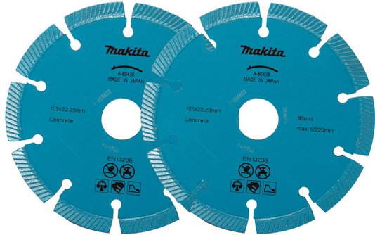 Cortadora de Parede 5'' Pol. 1.400W SG1251J c/02 Discos e Maleta 220V Makita