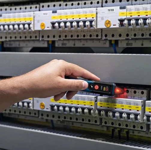 Detector de Tensão Sem Contato GVD 1000-17 24V A 1000V AC + Pilhas -Bosch