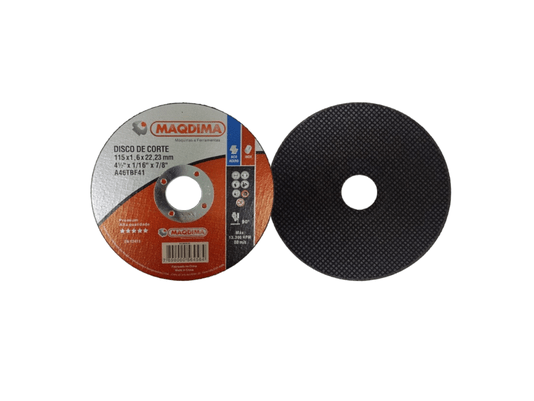 Disco de Corte 4.1/2'' (115MM) x 1.6MM DCM2020 -Maqdima