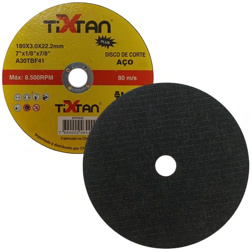 Disco de Corte de Alta Performance DTP3535 7'' Pol. X 3.0mm -Tixtan Plus