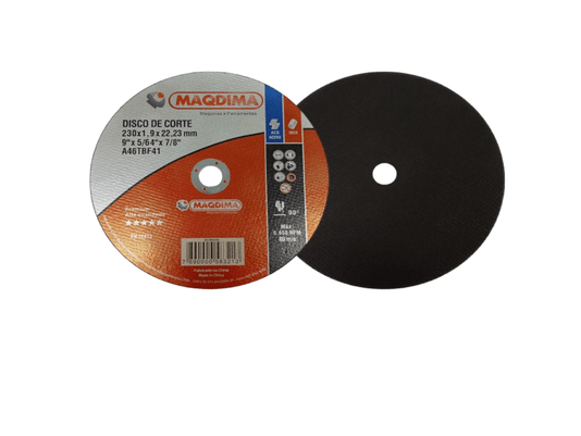 Disco de Corte 9'' (230MM) x 1.9MM DCM4040 -Maqdima