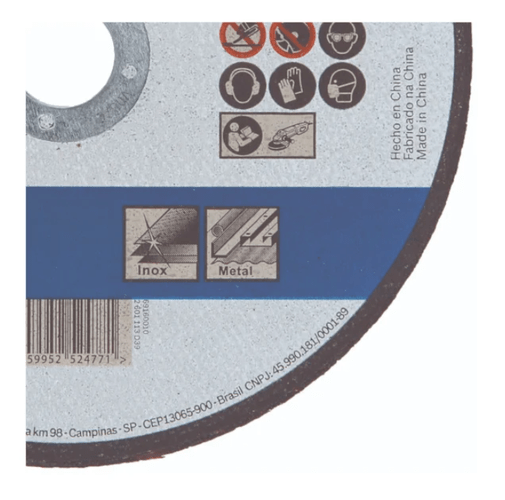 Disco de Corte para Ferro 7" 1,6mm STANDARD 2608619384 - BOSCH