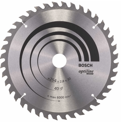 DISCO DE SERRA CIRCULAR 12" 305MM 40 DENTES OPTILINE BOSCH