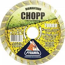 Disco Diamantado Turbo Chopp 110mm x 20mm para Cortes a Seco – Pyramid
