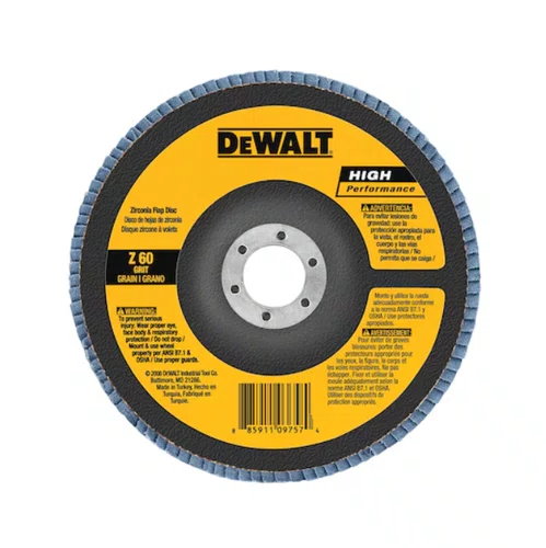 Disco Flap Base Fibra 7" Zirconio Grão 120 - Dewalt