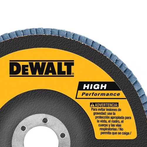 Disco Flap Base Fibra 7" Zirconio Grão 60 - Dewalt