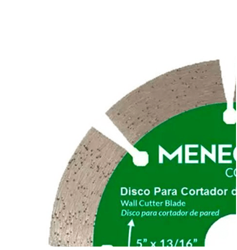 Disco para Cortador de Parede 5" MCE - Menegotti