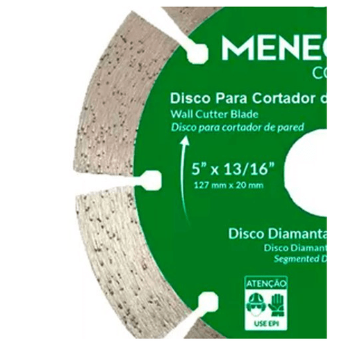 Disco para Cortador de Parede 5" MCE - Menegotti