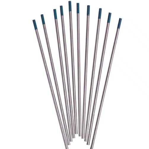 Eletrodo de Tungstenio c/Lantânio Ponta Azul 2.4mm x 150mm Para Solda Tig em Inox Venda Unitária -Importado