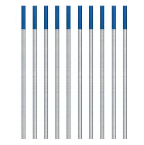 Eletrodo de Tungstenio c/Lantânio Ponta Azul 2.4mm x 150mm Para Solda Tig em Inox Venda Unitária -Importado