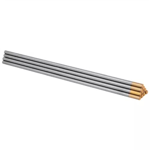 Eletrodo de Tungstenio c/Lantanio Ponta Dourada 2.4mm x 150mm Para Solda Tig em Inox Venda Unitária -Importado