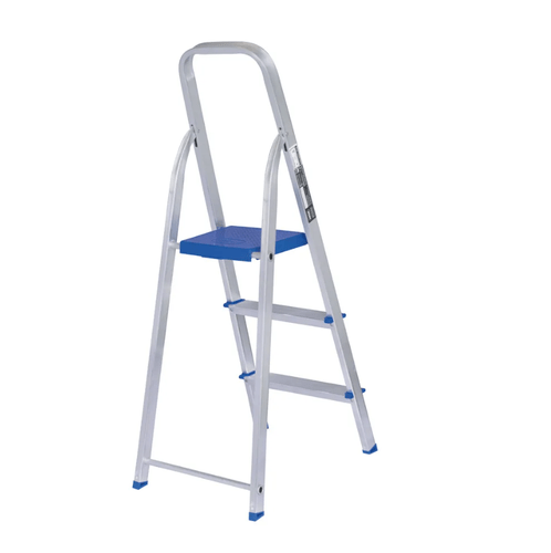 Escada Doméstica em Aluminio 3 Degraus -Mor