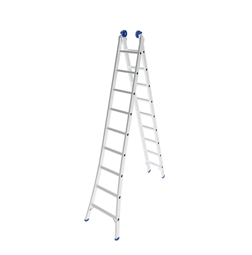 Escada Extensível 2 x 9 Degraus 2,69 x 4,50m - MOR