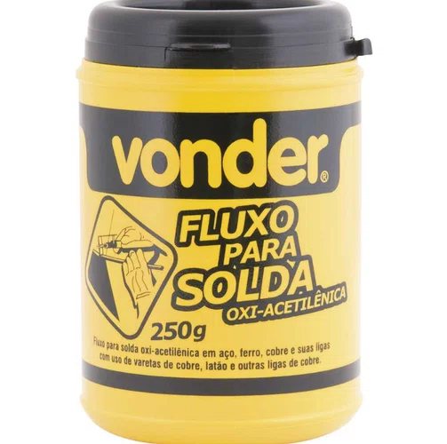 Fluxo para solda latão e bronze com 250g VONDER