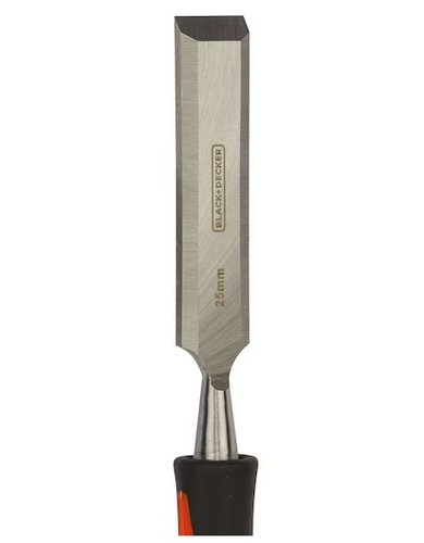 Formão para Madeira 1'' (25MM) Lamina Chanfrada BDHT16697 -Black Decker