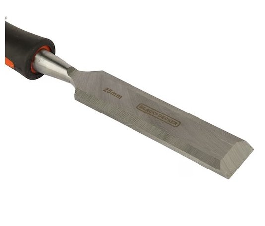 Formão para Madeira 1'' (25MM) Lamina Chanfrada BDHT16697 -Black Decker