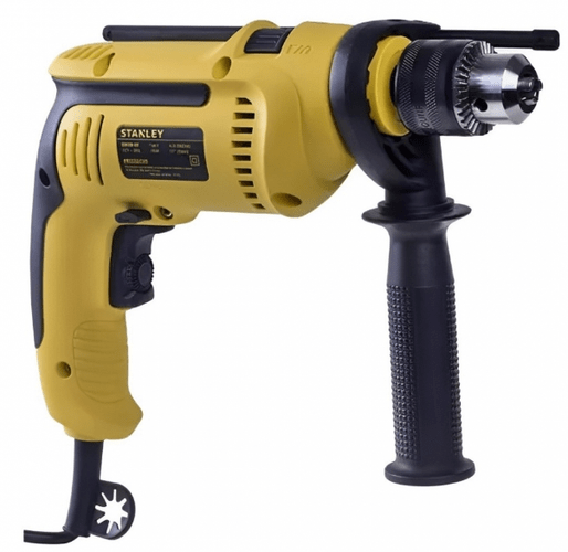 Furadeira com Impacto 1/2'' Pol. 710W SDH710 + 05 Brocas e Maleta 220V -Stanley