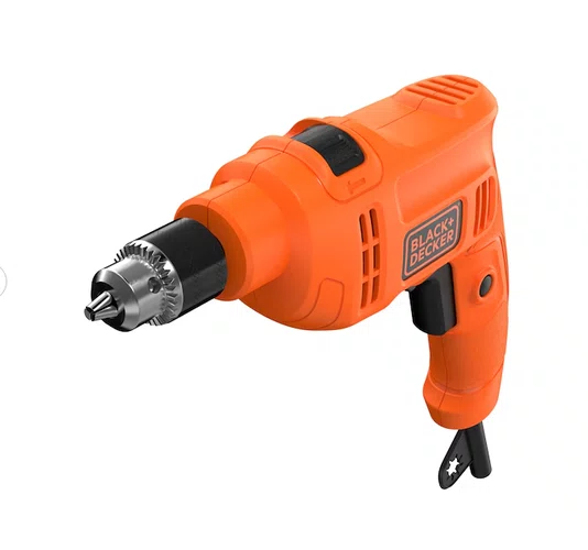 Furadeira De Impacto 3/8'' BED710450-B2 450W -Black Decker