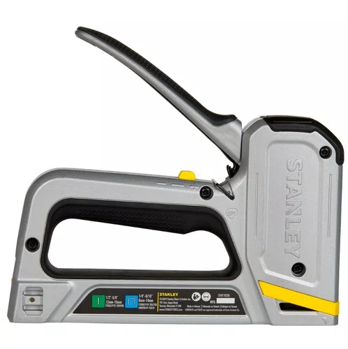 Grampeador e Pinador Manual 2 em 1 Grampo 6 a 14mm - Pino 12 a 16mm STHT70250 -Stanley