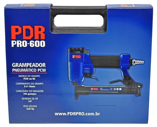 Grampeador pneumatico 6 a 16MM modelo PRO-600 PDR