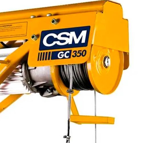Guincho de Coluna GC 350kg com Motor 1,25CV Sem Balde Monofásico 220V -CSM