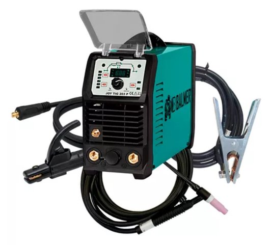 Inversor de Solda Joy Tig 203P AF MMA/TIG (DC) 5-200A c/Tocha 220V -Balmer