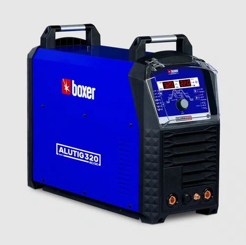 Inversora de Solda Tig HF ALUTIG 320 AC/DC Trifásica 380V + Tocha Tig18 -Boxer