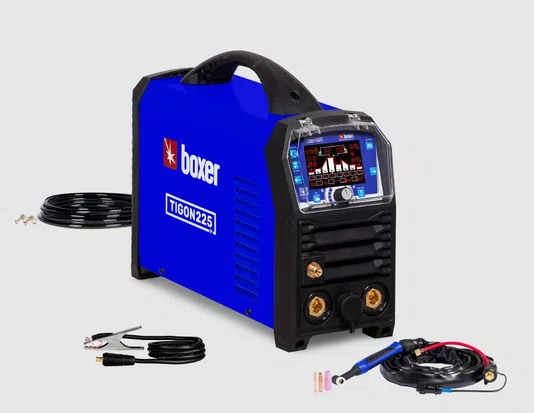 Inversora de Solda Tig HF e Eletrodo Revestido Tigon 225 P 220V + Tocha Tig 26G -Boxer