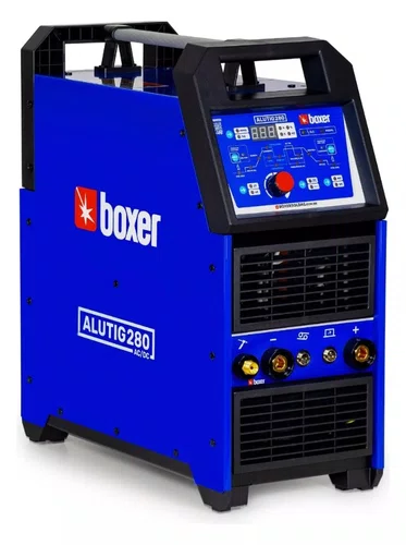 Inversora de Solda Tig HF e MMA ALUTIG 280 AC/DC Mono/Trifásica 220V -Boxer