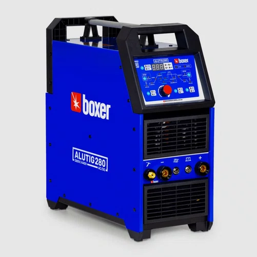 Inversora de Solda Tig HF e MMA ALUTIG 280 AC/DC Trifásica 380/440V -Boxer