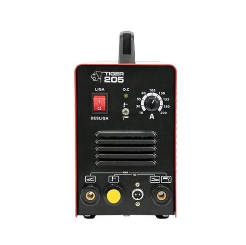 Inversora de Solda Tiger 205 TIG (DC) e Eletrodo (MMA) Sem Tocha Monofásico 220V -Sumig