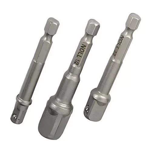 Jogo Adaptador Soquete 3pcs 1/4"-3/8"-1/2"  Amatolls