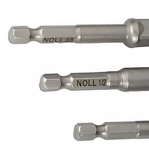 Jogo Adaptador Soquete 3pcs 1/4"-3/8"-1/2"  Amatolls