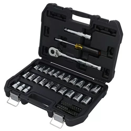 Jogo de Bits e Soquetes 1/2? com Catraca 144 Dentes – 49 Peças ref. DWMT45405 Dewalt