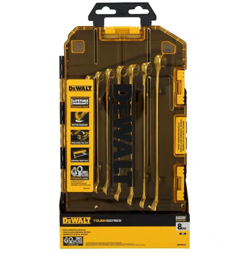 Jogo de Chave Combinada 10 a 17mm  DWMT45426 com maleta Dewalt