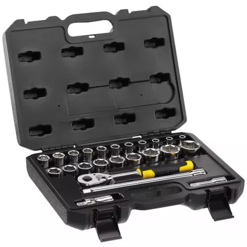 Jogo de Ferramentas Mecânicas 1/4'' e 1/2'' com 72 Peças STMT82831-LA -Stanley