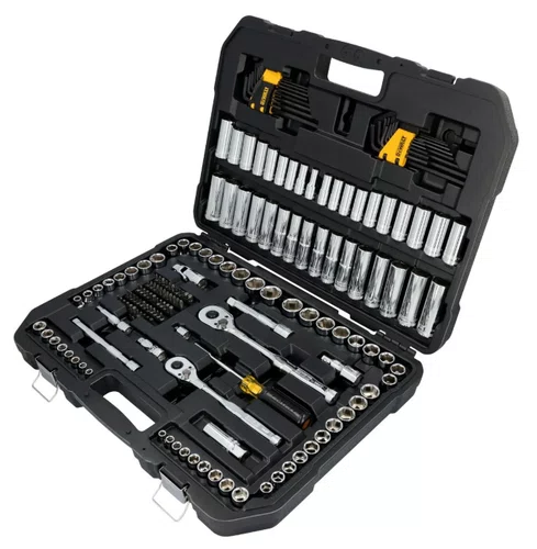 Jogo de Ferramentas Mecânicas 182 Peças ToughSeries 3/8 & 1/2 – ref. DWMT45404 Dewalt