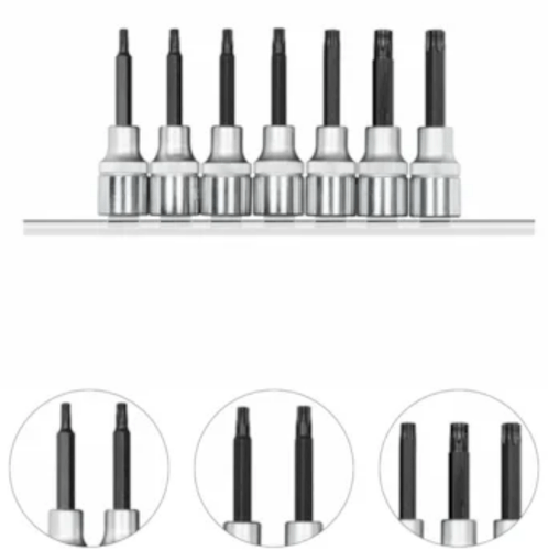 Jogo de Soquete Torx Longo 1/2" Gedore Red 7 Peças 3300046