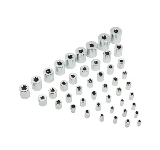 Jogo de Soquetes para Oficina Mecânica 1/4" e 3/8" - 120 Peças  Ref. 91931 – Stanley
