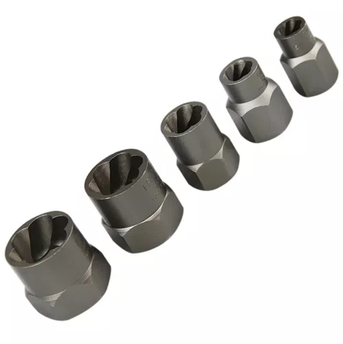 Jogo Extrator de Parafuso e Porca 5/16" a 3/4" com 5 Peças – Irwin