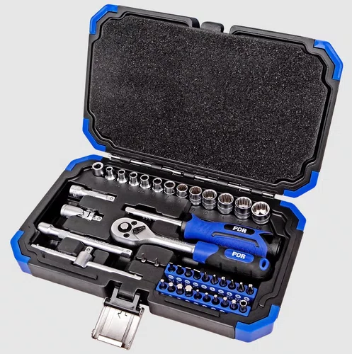 Jogo soquete 1/2'' 8 a 32MM estriado com 22 peças modelo PRO-1222KV PDR