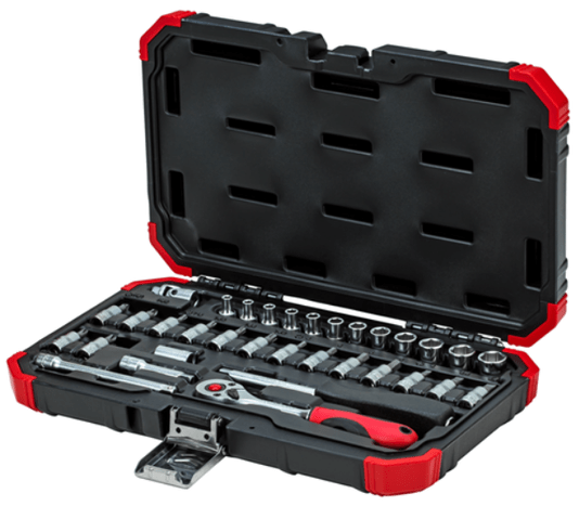 Jogo Soquete 1/4 De 4 A 13mm 33 Peças Gedore Red R49003033