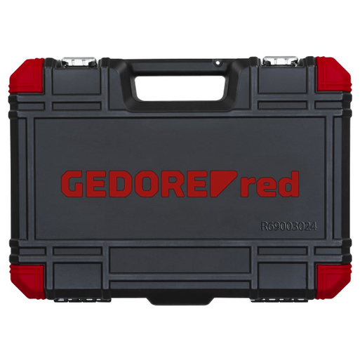 Jogo Soquetes Gedore Red Sextavado 1/2 Com 24 Pçs R69003024