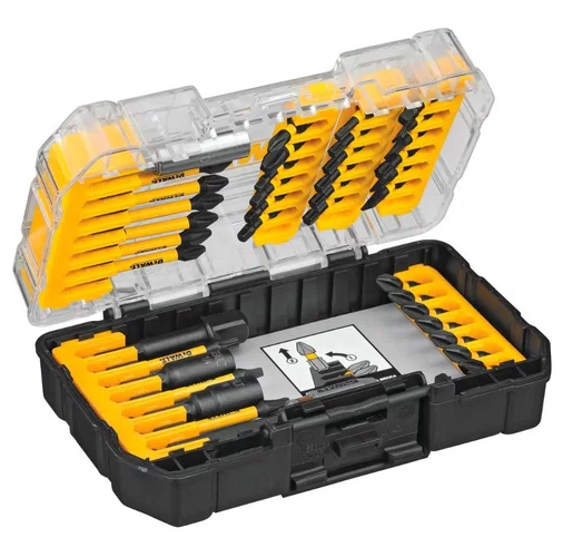 Jogode Bits e Soquetes 1/4'' Flextorq com 40 Peças DWA2T40IRSET -Dewalt