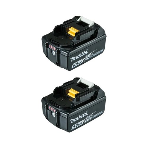 Kit Carregamento 18V DC18WC + 02 Baterias 5ah e Maleta Bivolt -Makita